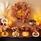 Wooden Pumpkins Ornaments to Paint Halloween Thanksgiving Decoration Cutouts Unfinished 24PCS 3.5 x 3 inches, DIY Blank Unfinished Pumpkin Wood Discs Ornament for Home Harvest Crafts Hanging Autumn De